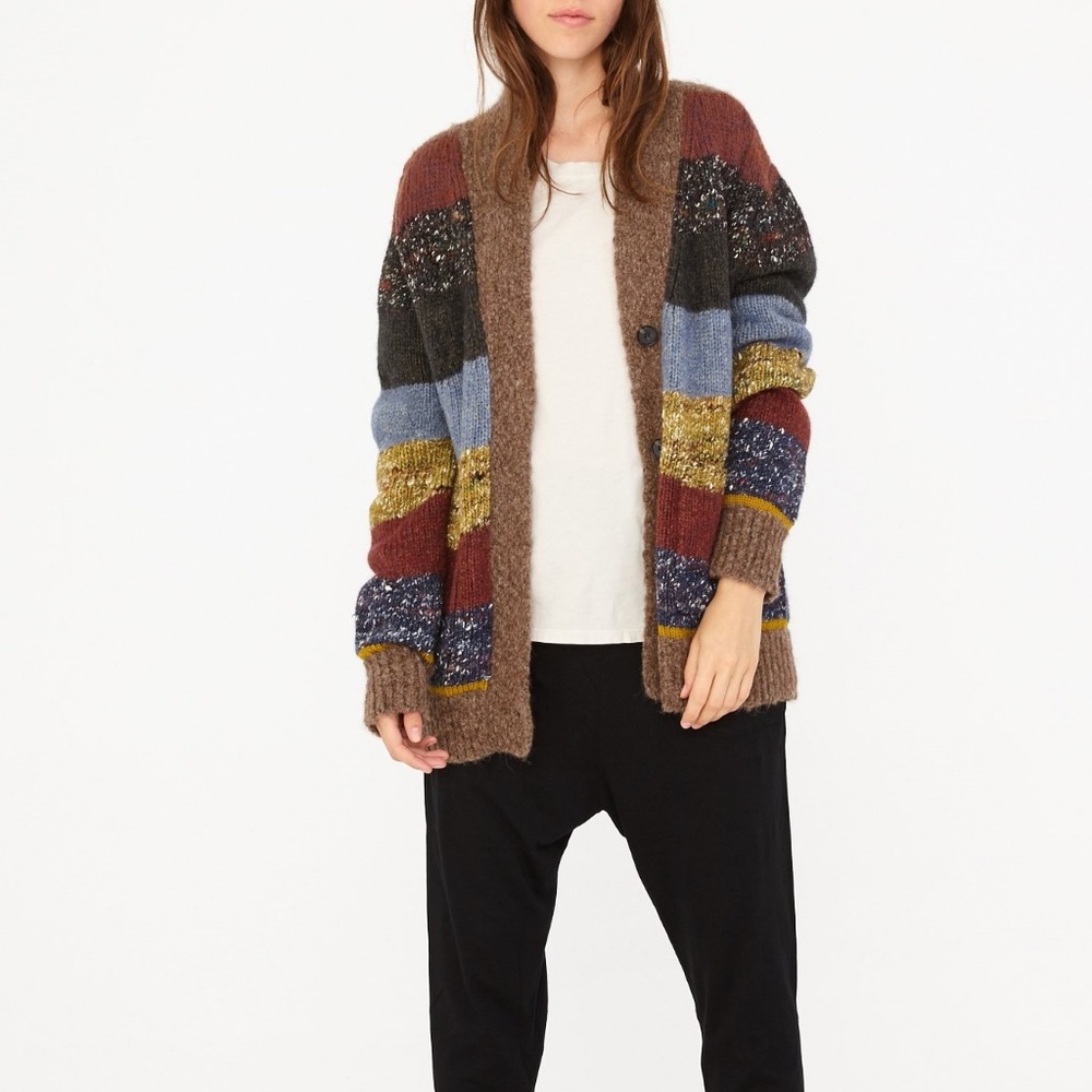 Raquel Allegra  Striped Ojo de Dios Cardigan Size 1 or S